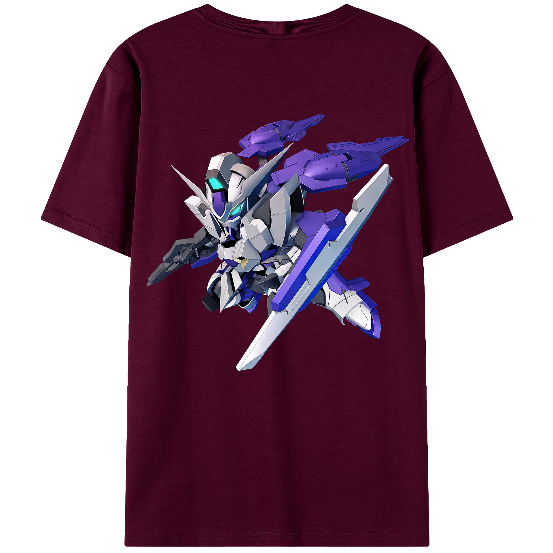 （画像用） 機動戦士ガンダム Mobile Suit Gundam レディース半袖Tシャツ(バックプリント)